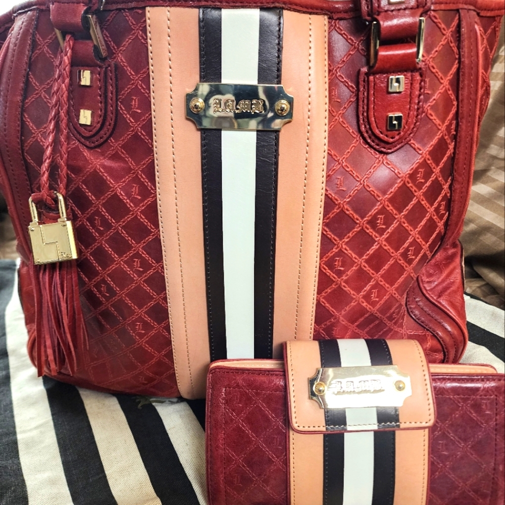 Lamb Tote w/ wallet